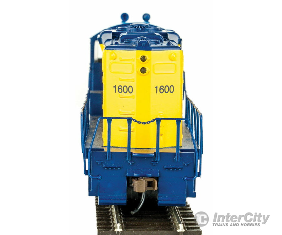 Walthers Trainline 456 Emd Gp9M - Standard Dc -- Ontario Northland #1600 (Yellow Blue; Chevrons