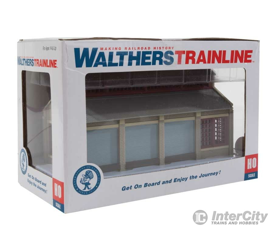 Walthers Trainline 804 United Trucking -- Assembled - 2-5/8 X 6 3-3/8’ 6.6 15.2 8.5Cm Structures