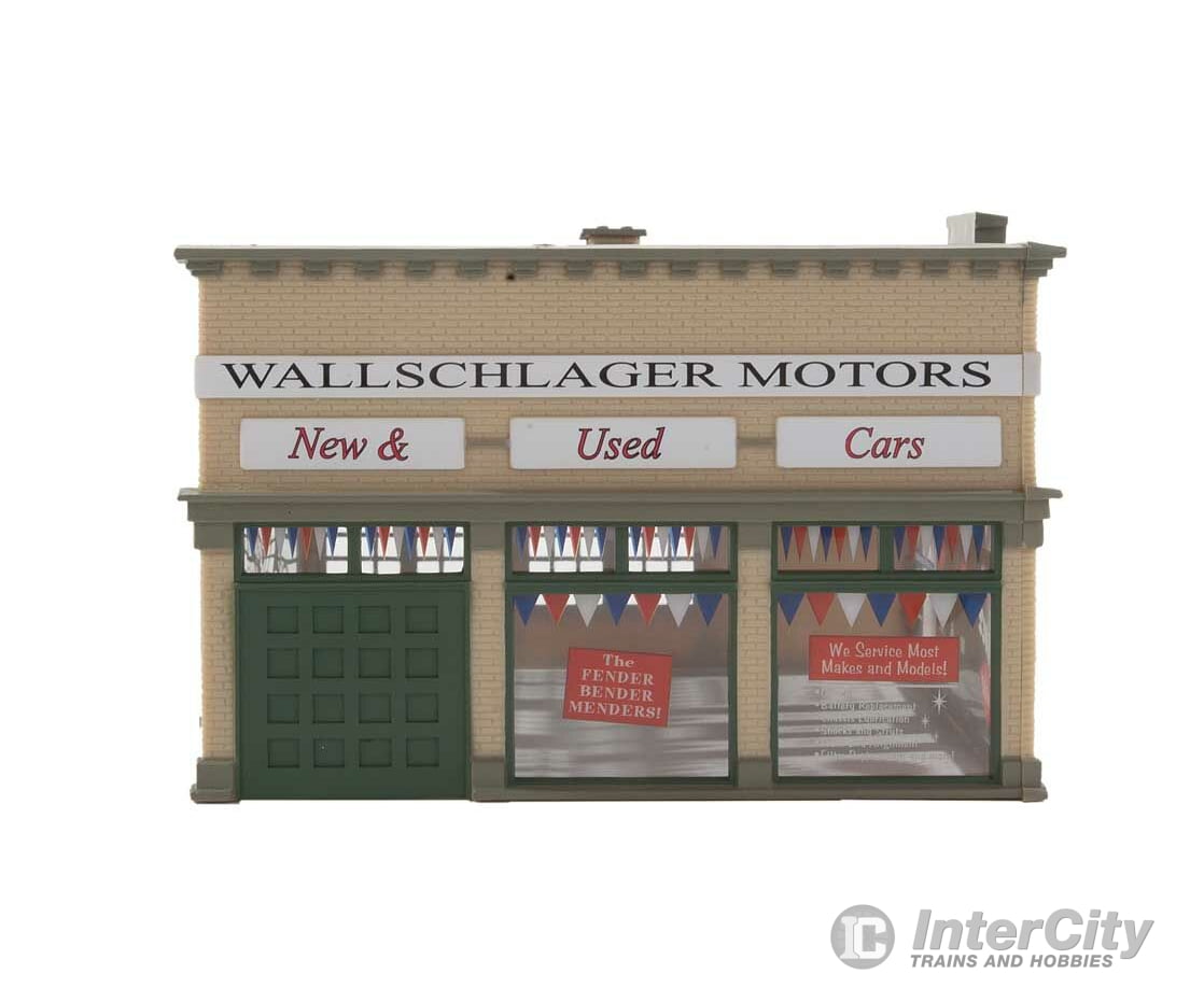 Walthers Trainline 805 Wallschlager Motors -- Assembled - 5-1/4 X 5 3-1/2’ 13.3 12.7 8.8Cm