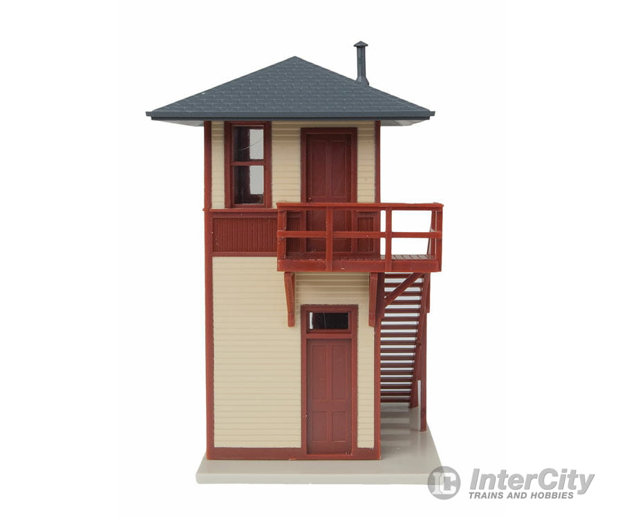Walthers Trainline 810 Trackside Signal Tower -- Assembled - 2-7/8 X 2-3/16 3-1/4’ 7.3 5.5 8.2Cm