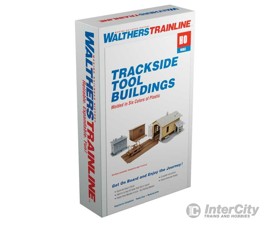 Walthers Trainline 909 Trackside Tool Buildings -- Kit Structures
