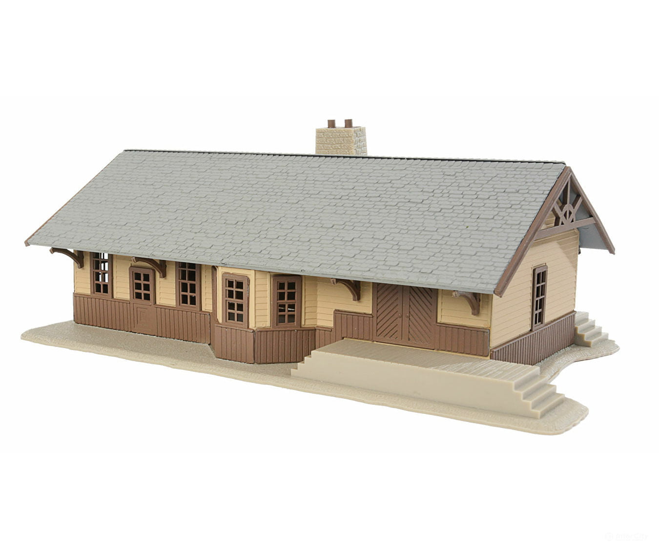Walthers Trainline Ho 904 Iron Ridge Station -- Kit - 8-1/4 X 4-3/4 2-3/4 20.9 12 6.9Cm Structures