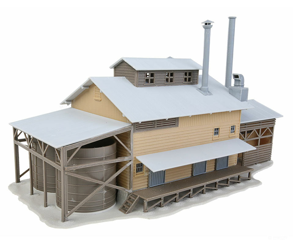 Walthers Trainline Ho 917 Factory -- Kit - 12 X 5-9/16 6-3/8 30.5 14.1 16.2Cm Structures