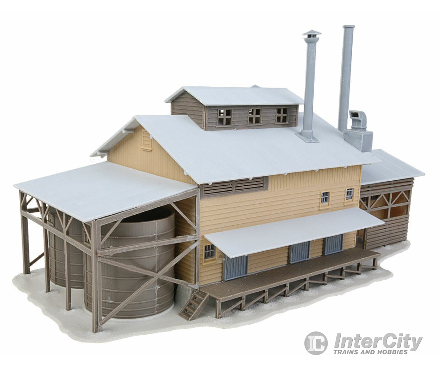 Walthers Trainline Ho 917 Factory -- Kit - 12 X 5-9/16 6-3/8 30.5 14.1 16.2Cm Structures
