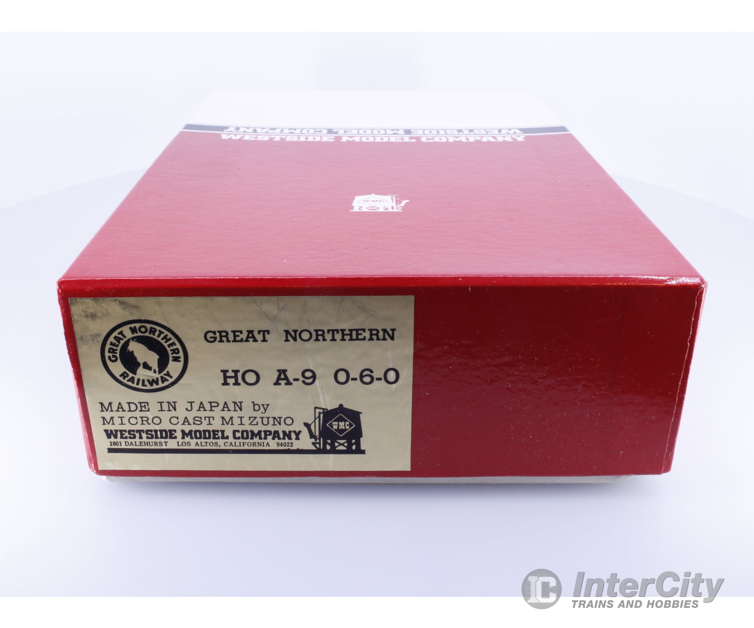 Westside Model Company A9060 HO Brass A-9 0-6-0 Steam Locomotive #3 Great Northern (GN) Analog DC Locomotives