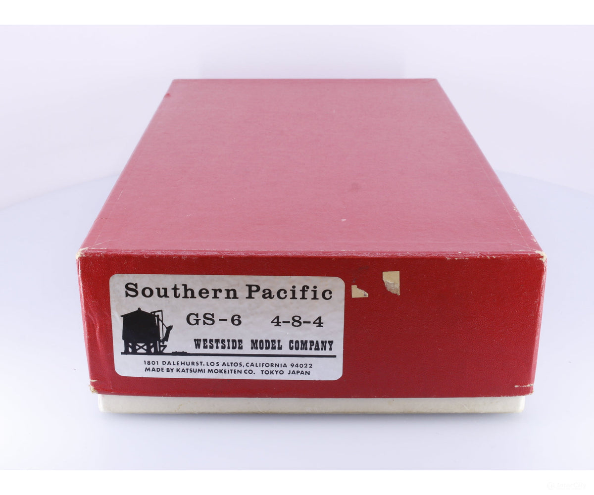 Westside Model Company GS6484 HO Brass 4-8-4 Class GS-6 Steam Locomotive Southern Pacific (SP) Analog DC - Locomotives