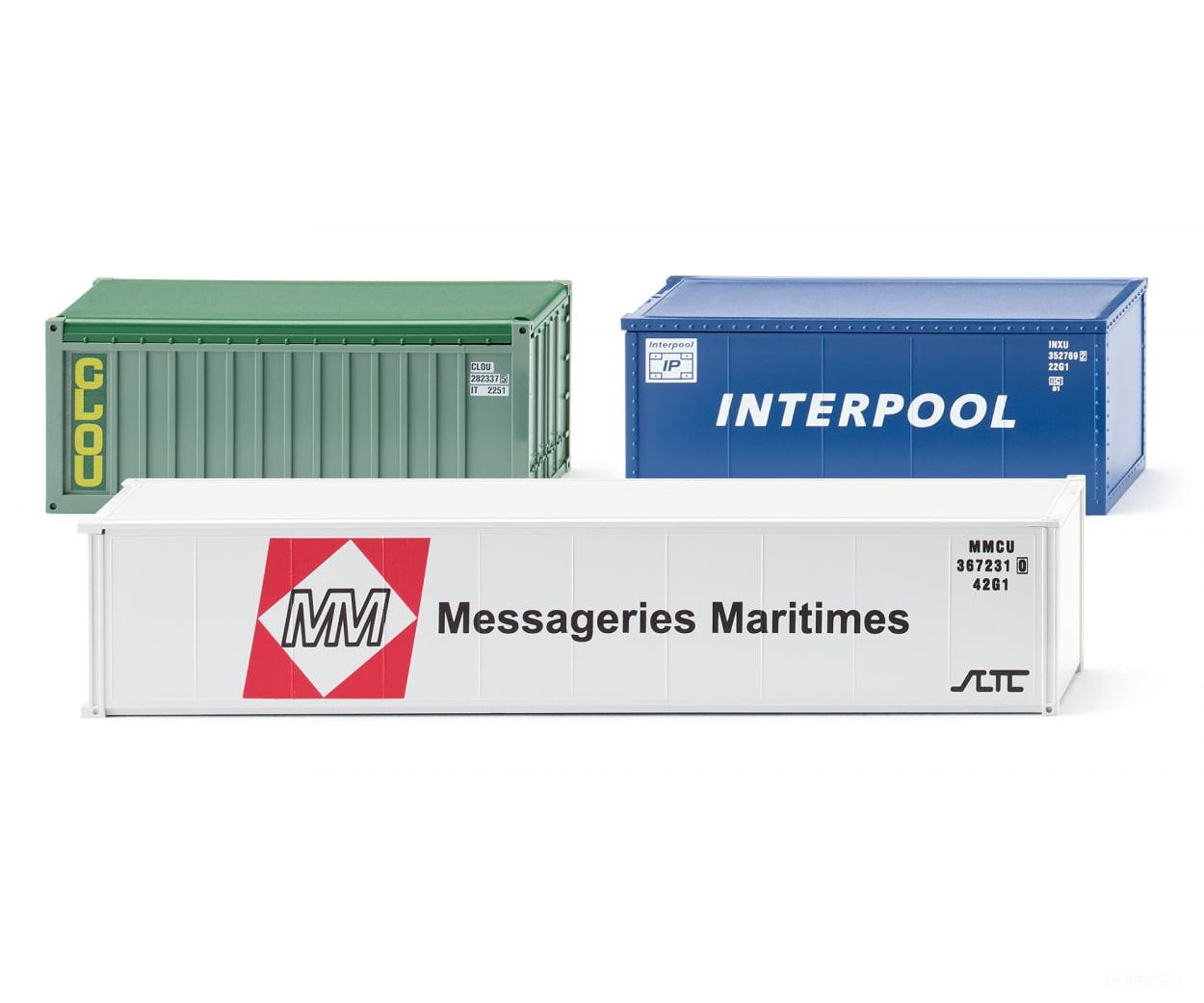 Wiking 001824 HO Accessory pack - containers II Freight Loads & Containers