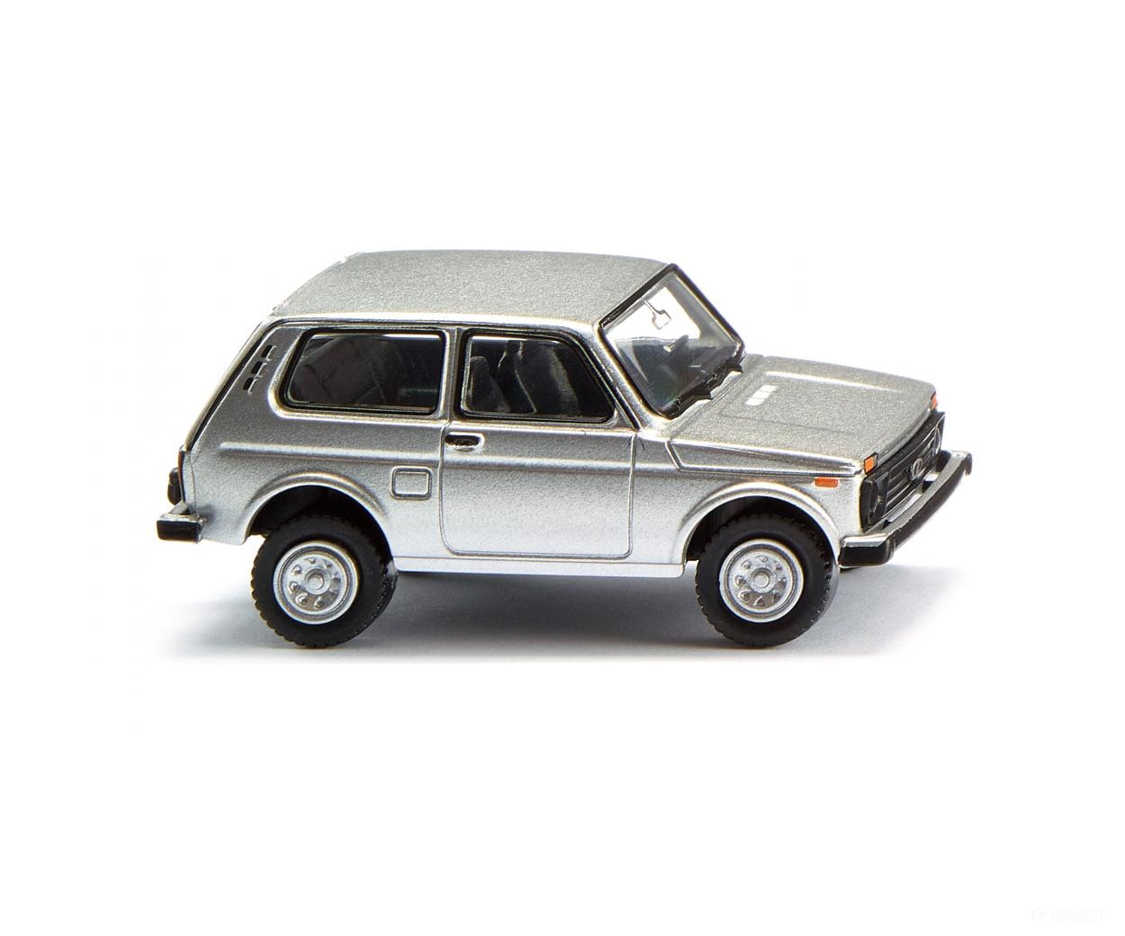 Wiking 020803 HO Lada Niva - silver metallic Cars & Trucks