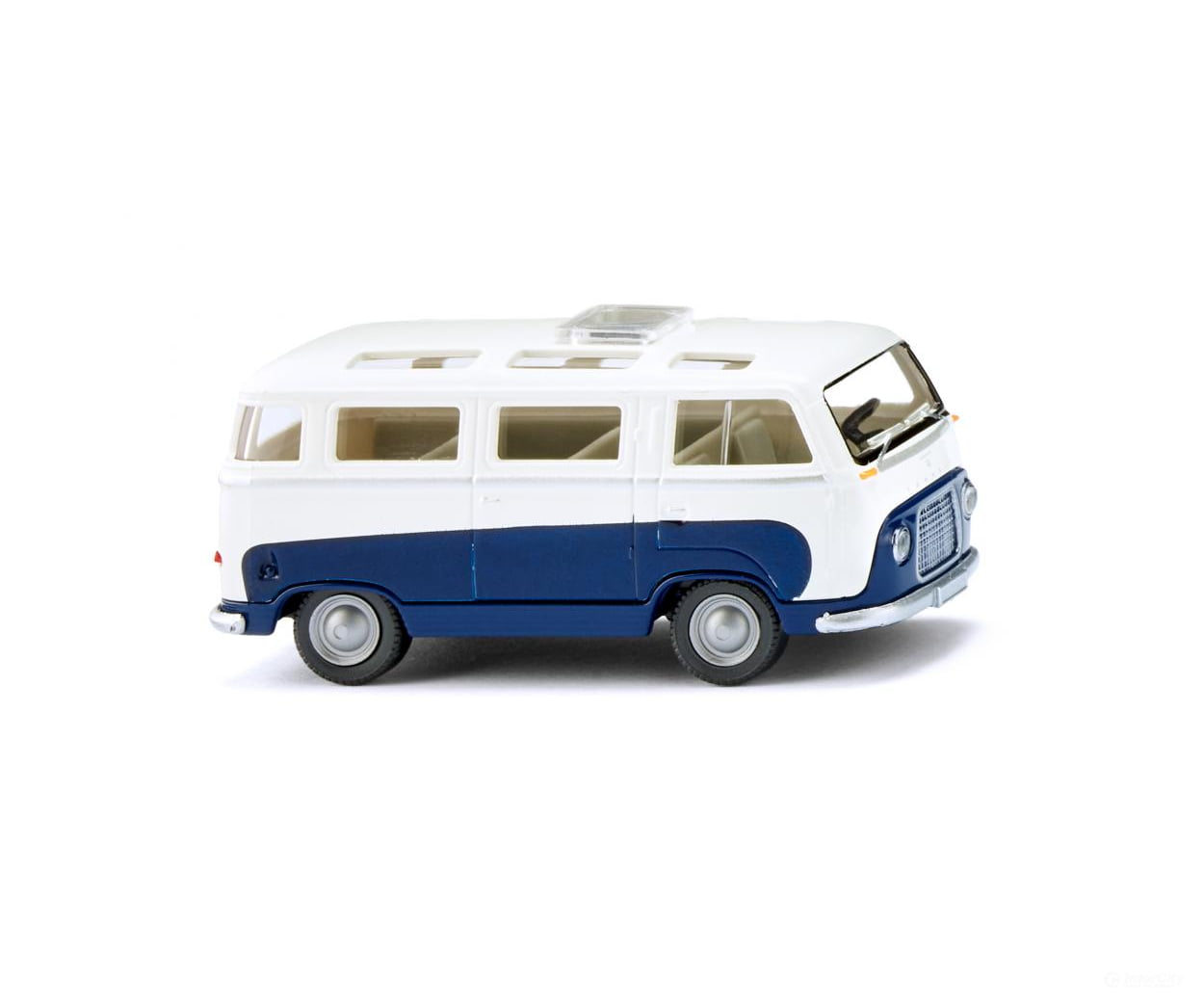 Wiking 028997 HO Ford FK 1000 panorama bus - sapphire blue/white Cars & Trucks