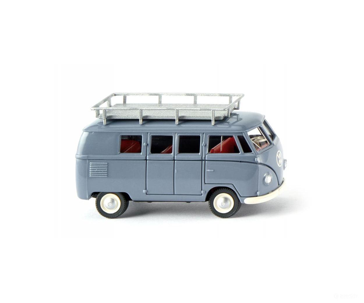 Wiking 078810 HO VW T1 (type 2) bus - blue Cars & Trucks