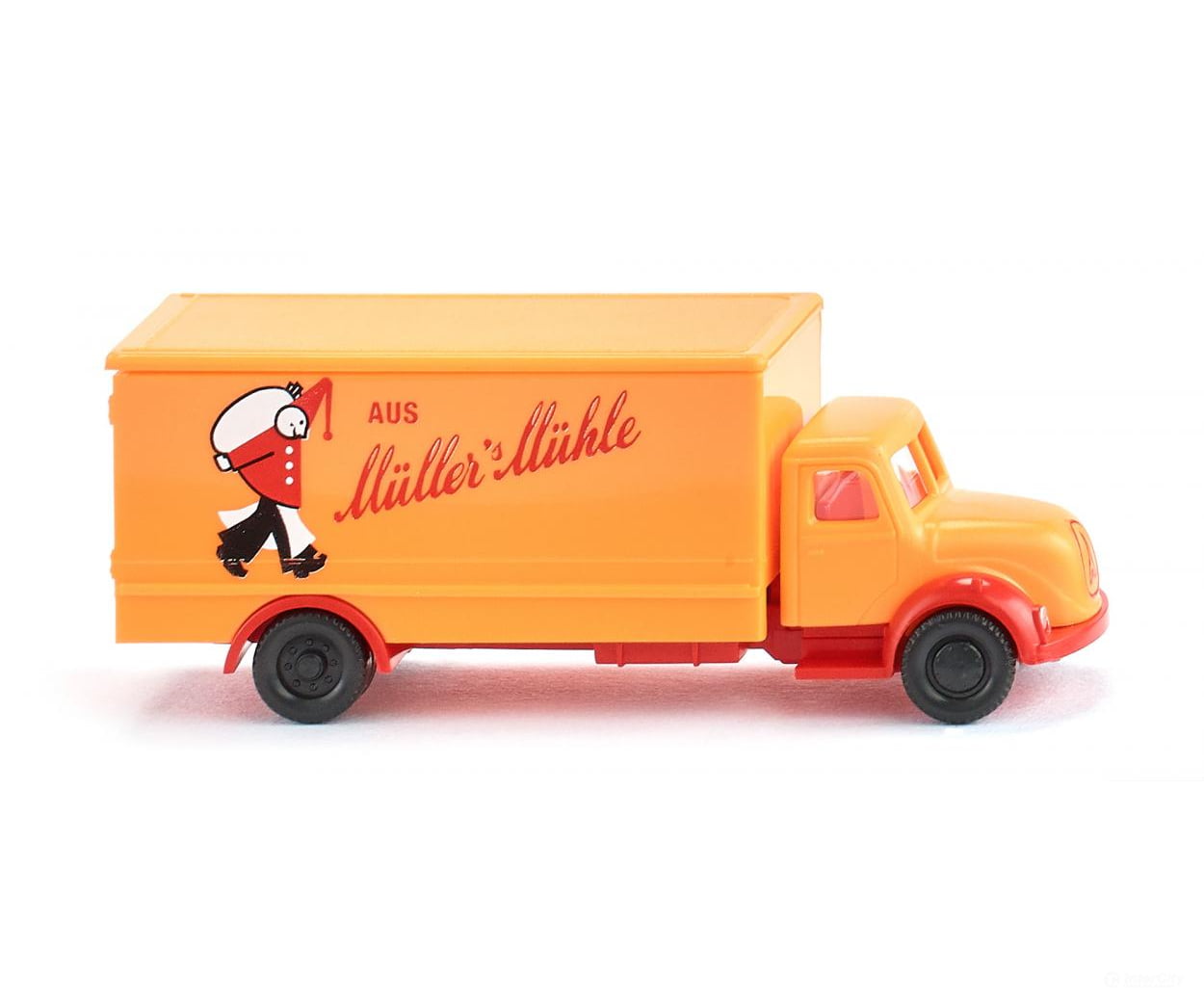 Wiking 094905 N Box truck (Magirus) ’Mullers Muhle’ Cars & Trucks