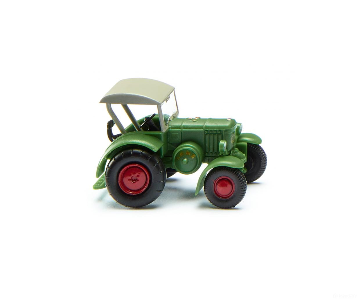 Wiking 095137 N Lanz Bulldog with roof - leaf green Cars & Trucks