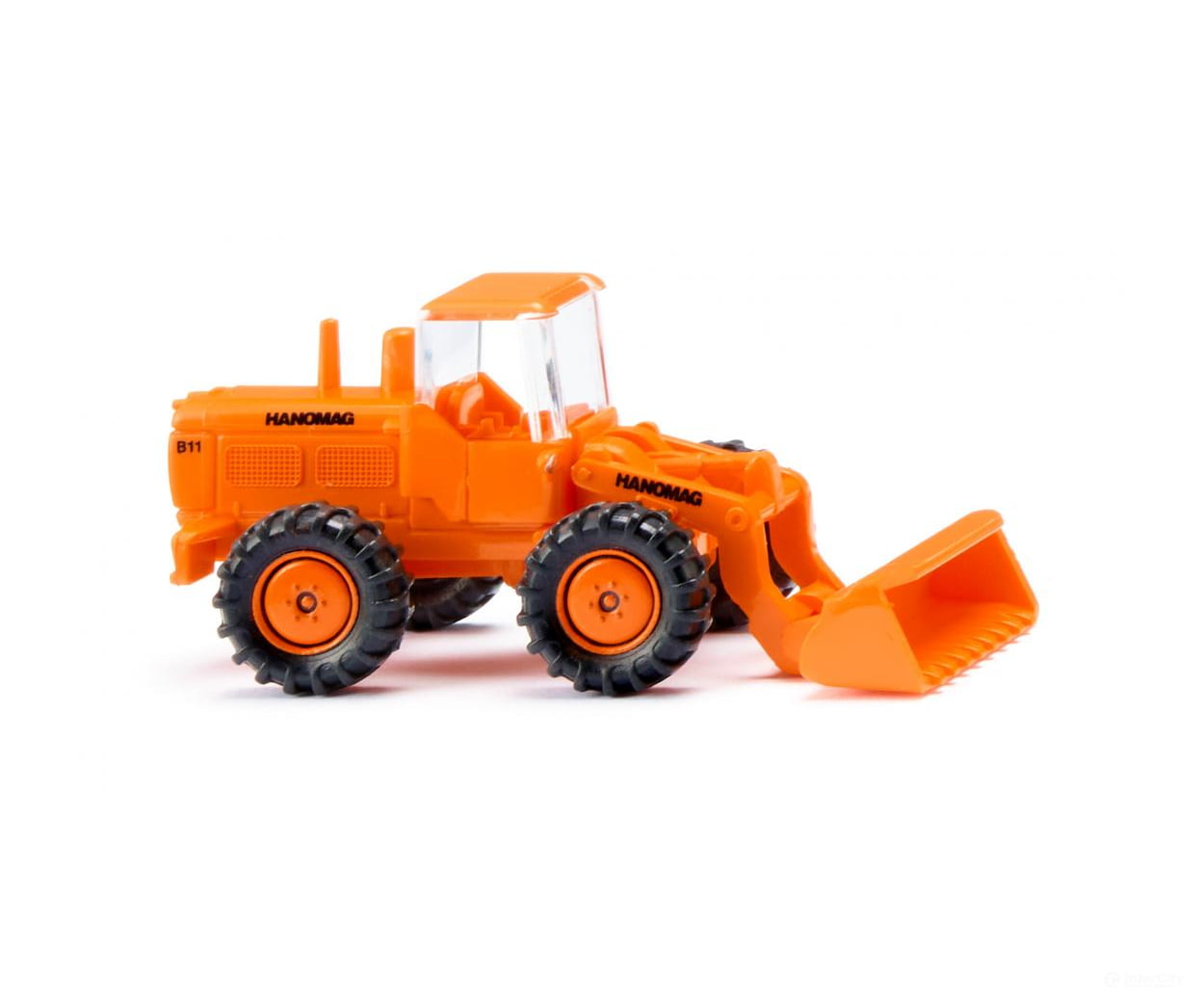 Wiking 097403 N wheel loader - orange Cars & Trucks