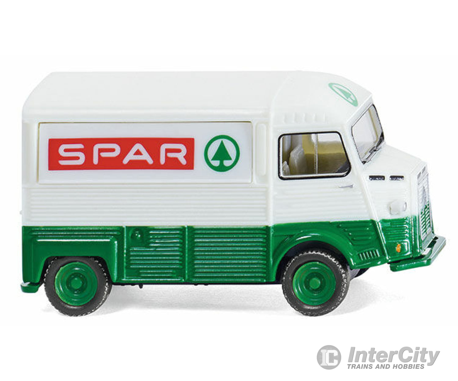 Wiking Ho 26204 1947 Citroen Hy Cargo Van - Assembled -- Spar (White Green Red) Cars & Trucks