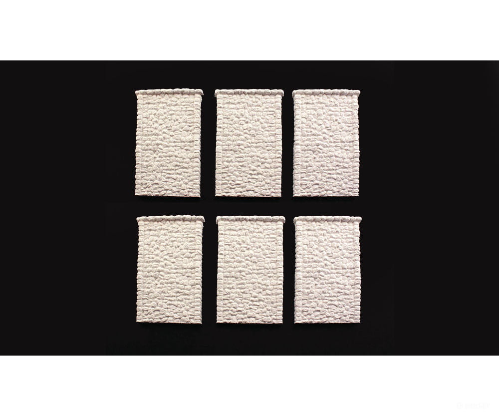 Woodland Scenics 1161 Wall - Random Stone (N) (6/Pk) Tunnels & Bridges