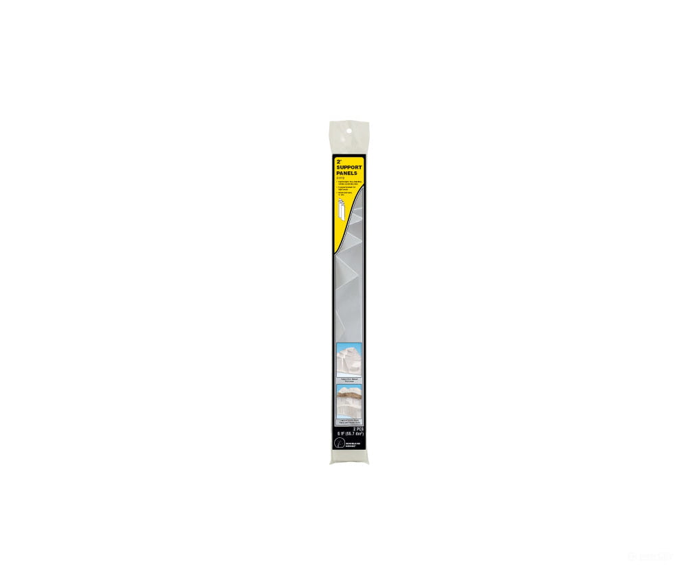 Woodland Scenics 1172 2’ Foam Support Panel 1/16 X 18 24’.2 45.7 61Cm Pkg(2) Landform Building