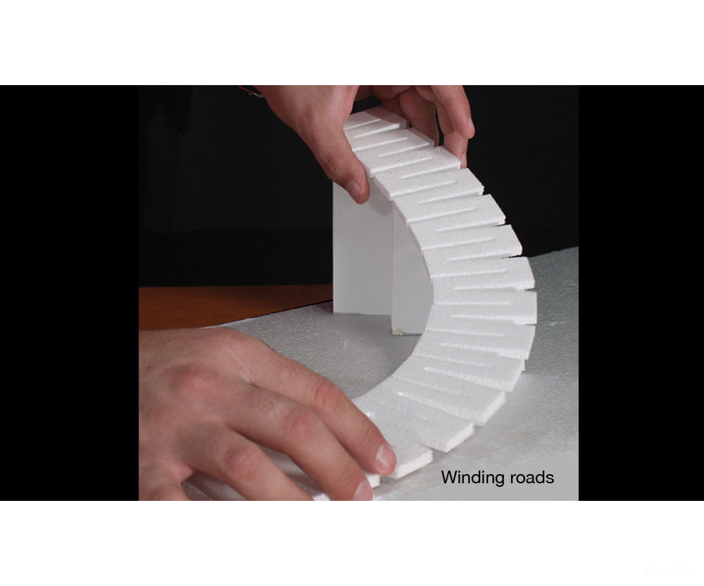 Woodland Scenics 1181 Road Riser - 4Pcs/Pk Landform Building