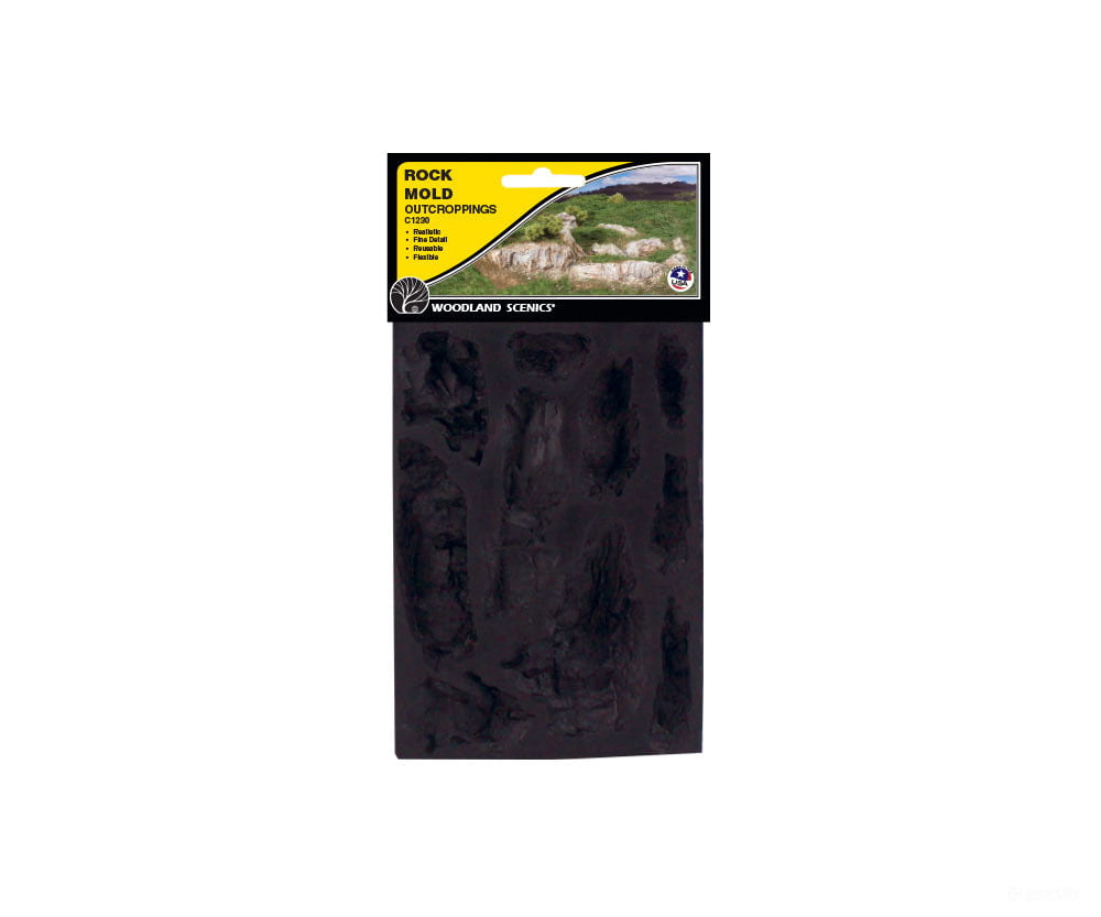 Woodland Scenics 1230 Mold - Outcoppings Rocks & Landforms
