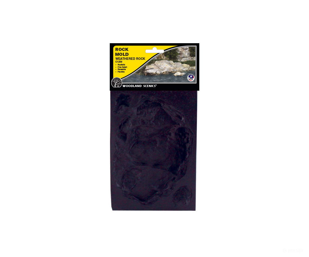 Woodland Scenics 1238 Mold-Weathered Rock Rocks & Landforms