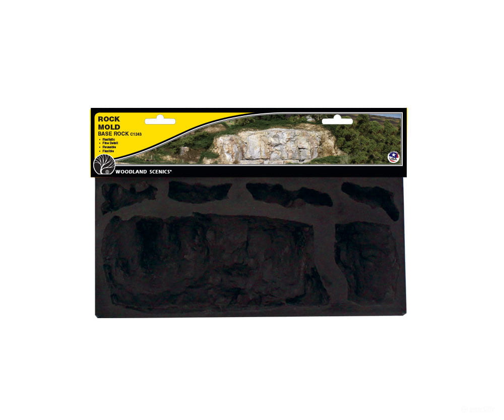 Woodland Scenics 1243 Mold-Base Rock (10.5X5) Rocks & Landforms