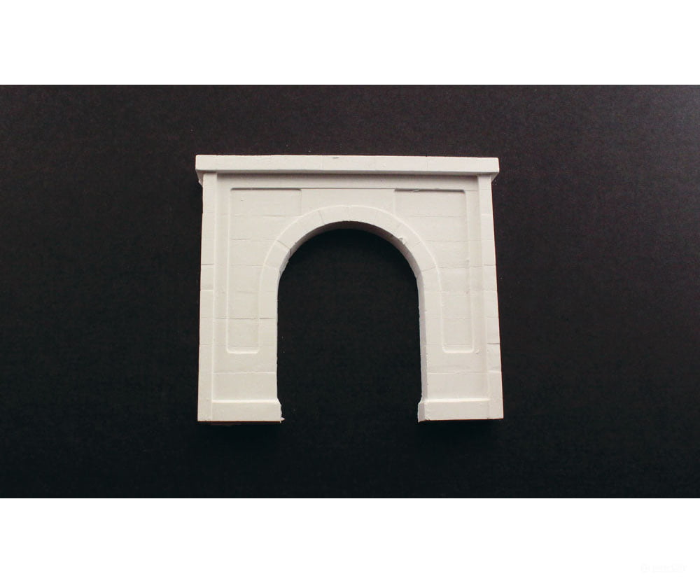Woodland Scenics 1252 Tunnel Portal Concrete Single (Ho) Tunnels & Bridges