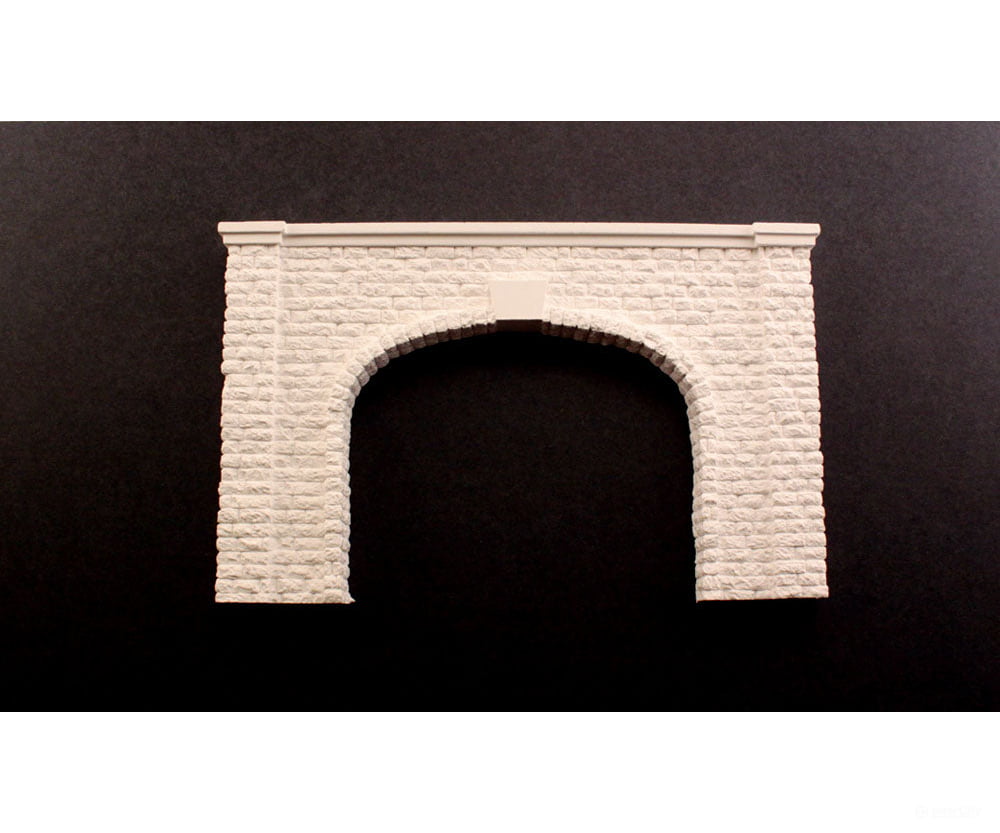 Woodland Scenics 1257 Tunnel Portal Cutstone Double (Ho) Tunnels & Bridges