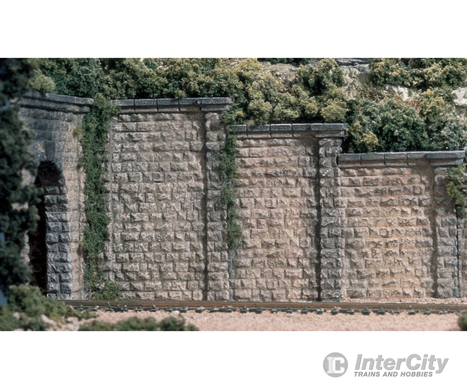 Woodland Scenics 1259 Wall - Cut Stone (Ho) (3/Pk) Tunnels & Bridges