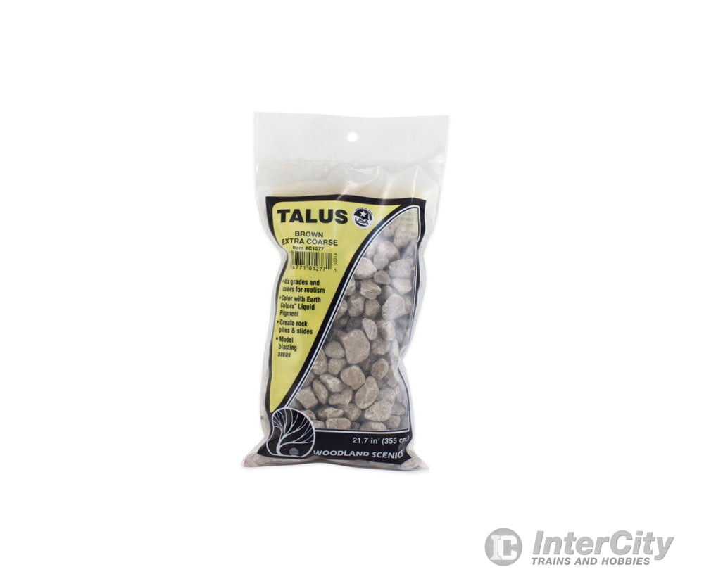 Woodland Scenics 1277 Talus - Extra Coarse Brown Rocks & Landforms