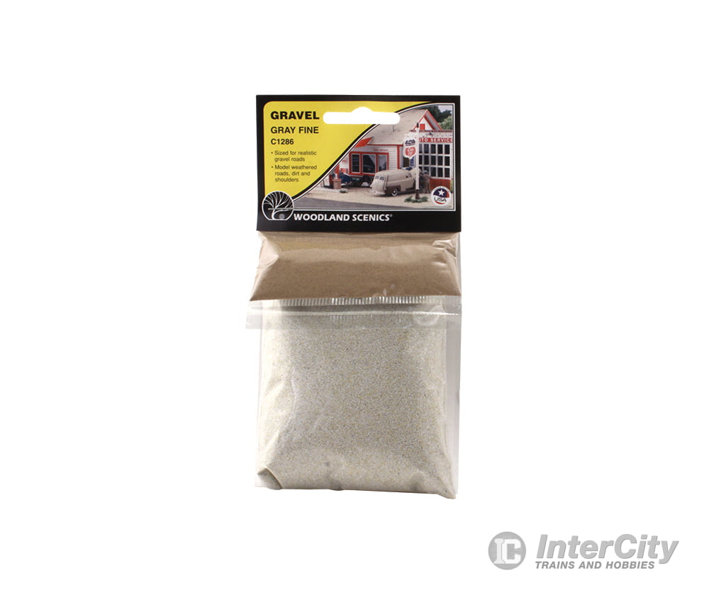 Woodland Scenics 1286 Fine Gray Gravel Roads & Streets