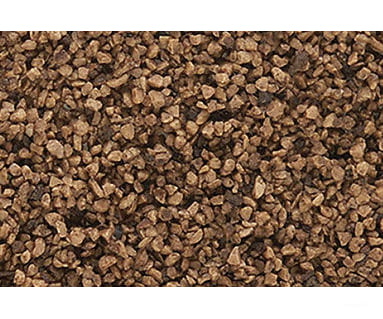 Woodland Scenics 1379 Shaker Ballast Medium Brown (32 Oz) Ballast & Roadbed