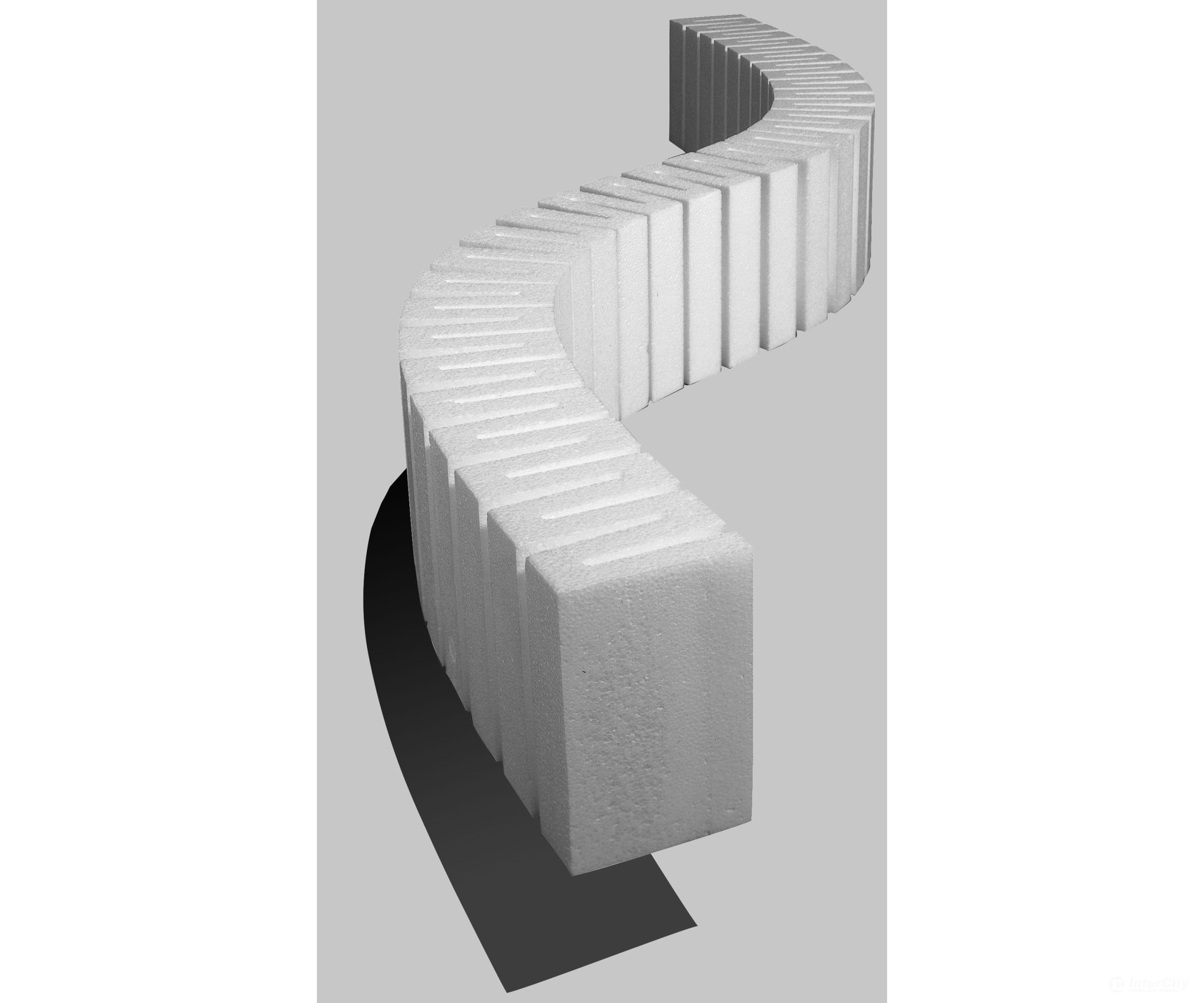 Woodland Scenics 1409 Riser - 4’X2’(2/Pk) Landform Building