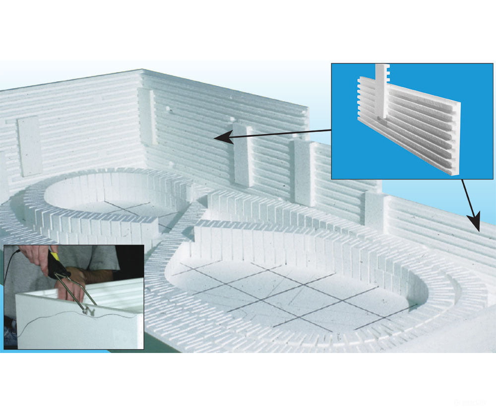 Woodland Scenics 1419 Profile Boards - 8’ (2Pc) Landform Building