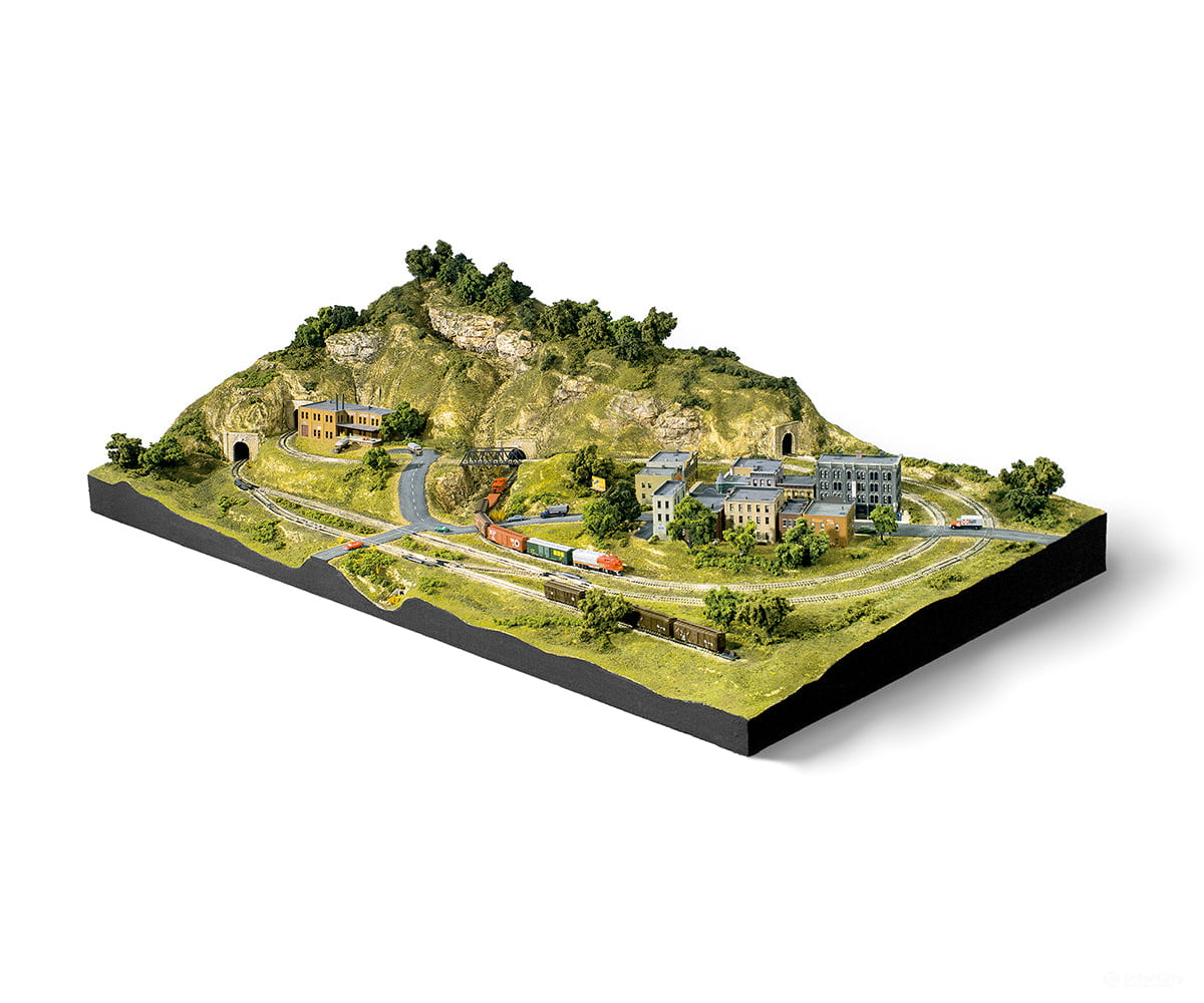 Woodland Scenics 1482 Scenic Ridge Layout Kit (N) Kits