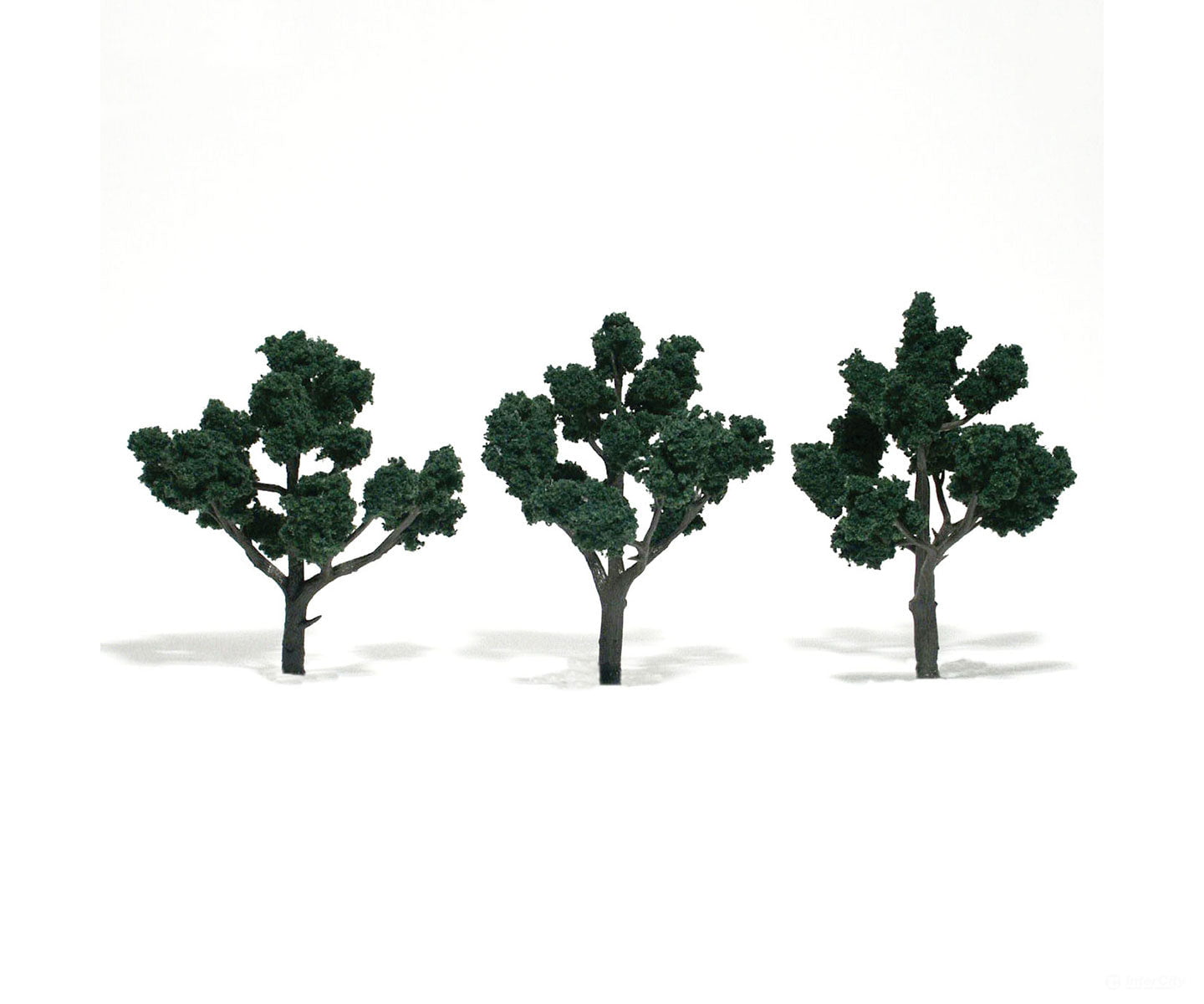 Woodland Scenics 1511 Ready - Drk Grn (4’ - 5’) (3/Pk) Trees & Vegetation