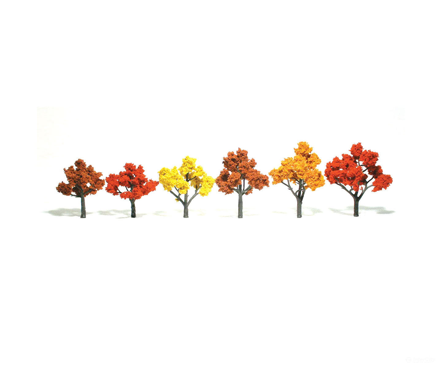 Woodland Scenics 1541 Ready - Fall Mix (3’ - 5’) (6/Pk) Trees & Vegetation