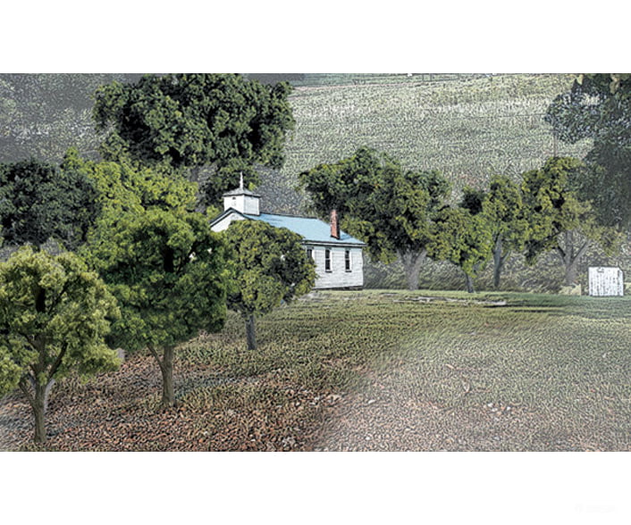 Woodland Scenics 1570 Ready - Mixed Green Deciduous (.75’ - 2’) 38/Pk Trees & Vegetation