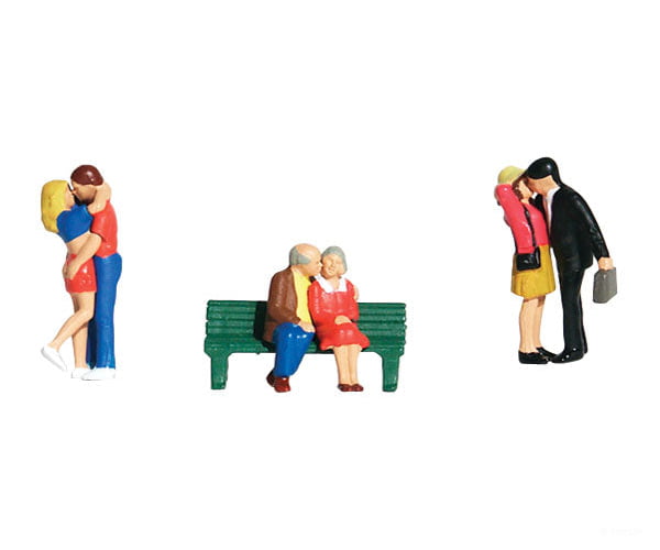 Woodland Scenics 1833 Lovers (Ho) Figures