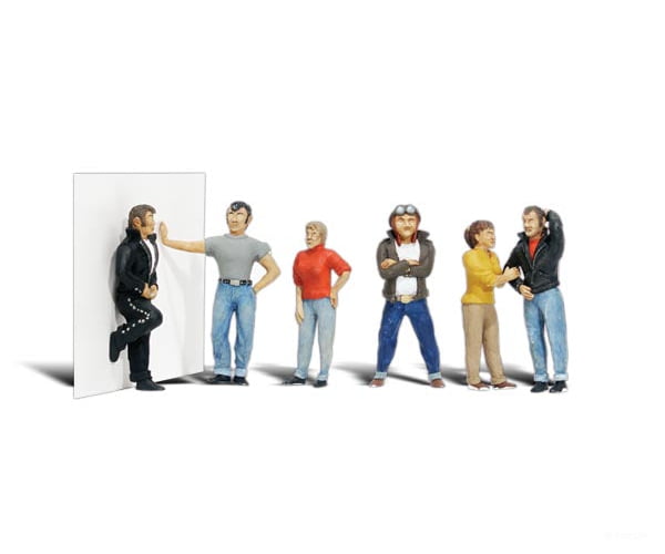 Woodland Scenics 1849 Rebels (Ho) Figures