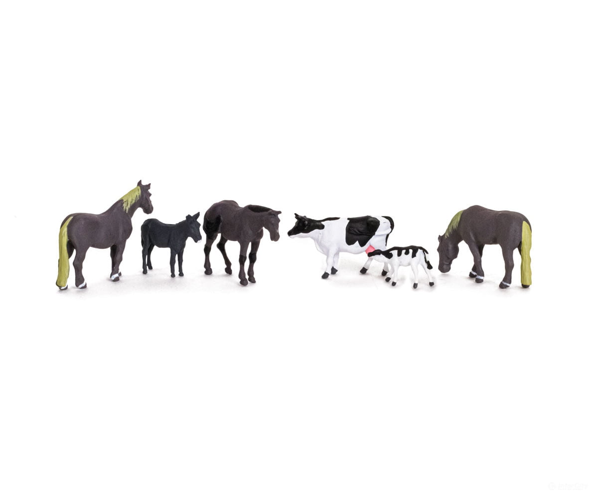 Woodland Scenics 1888 Farm Animals (Ho) Figures