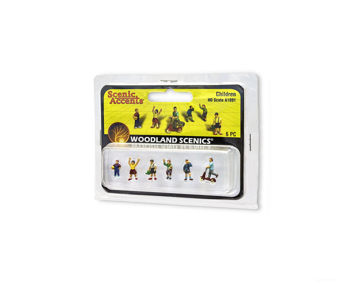 Woodland Scenics 1891 Children (Ho) Figures