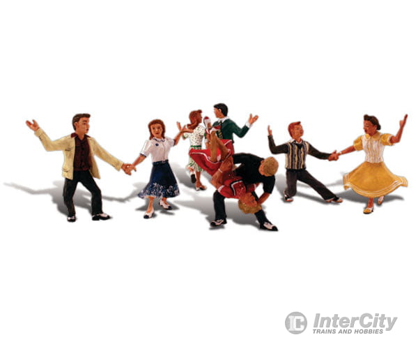 Woodland Scenics 1950 Swingin’ Sensation (Ho) Figures