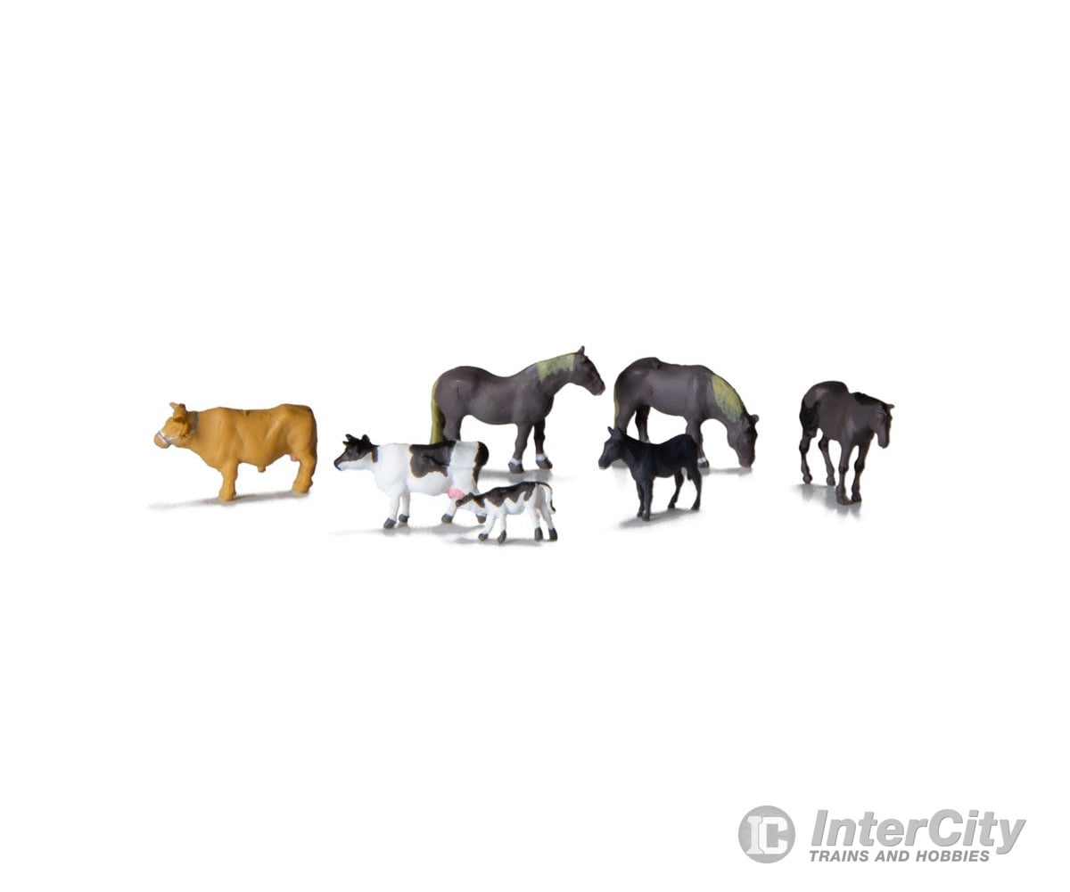 Woodland Scenics 2142 Farm Animals (N) Figures