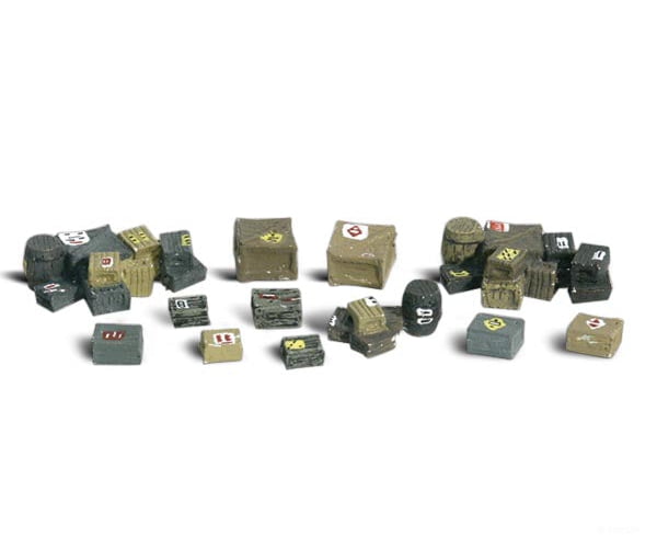 Woodland Scenics 2162 Assorted Crates (N) Figures
