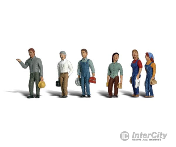 Woodland Scenics 2188 2Nd Shift Workers (N) Figures