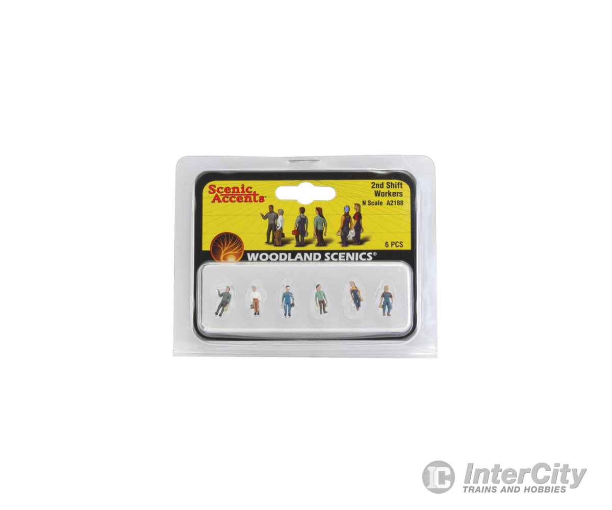 Woodland Scenics 2188 2Nd Shift Workers (N) Figures