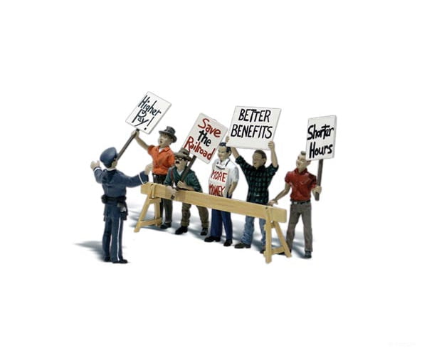 Woodland Scenics 2197 Picket Line (N) Figures