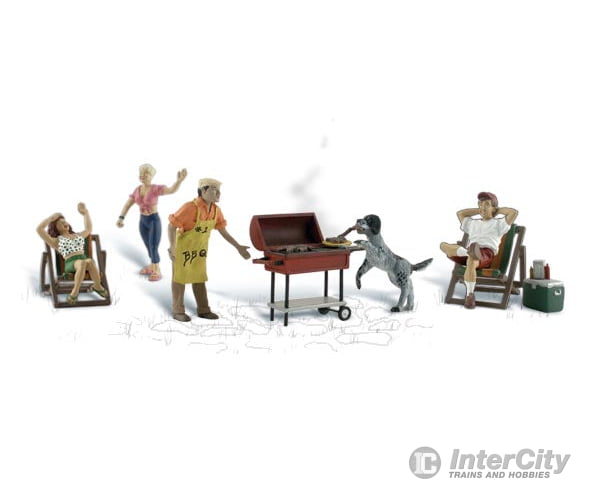 Woodland Scenics 2209 Backyard Barbeque (N) Figures