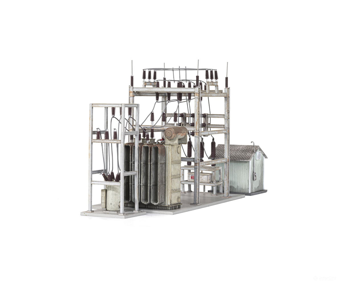 Woodland Scenics 2253 Substation (N) Scenery Details