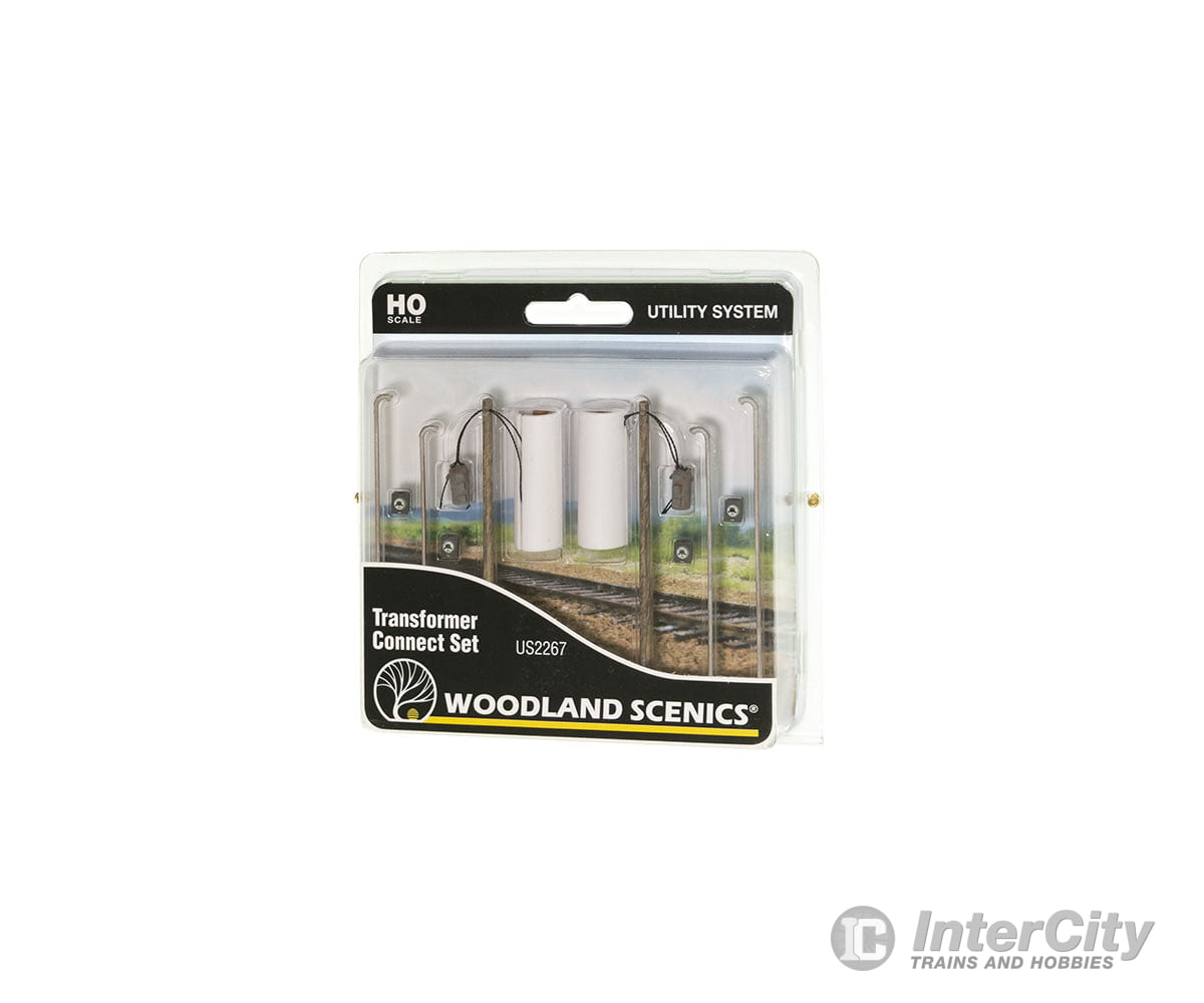 Woodland Scenics 2267 Pre-Wired Poles - Utility System Connector Set Scenery Details
