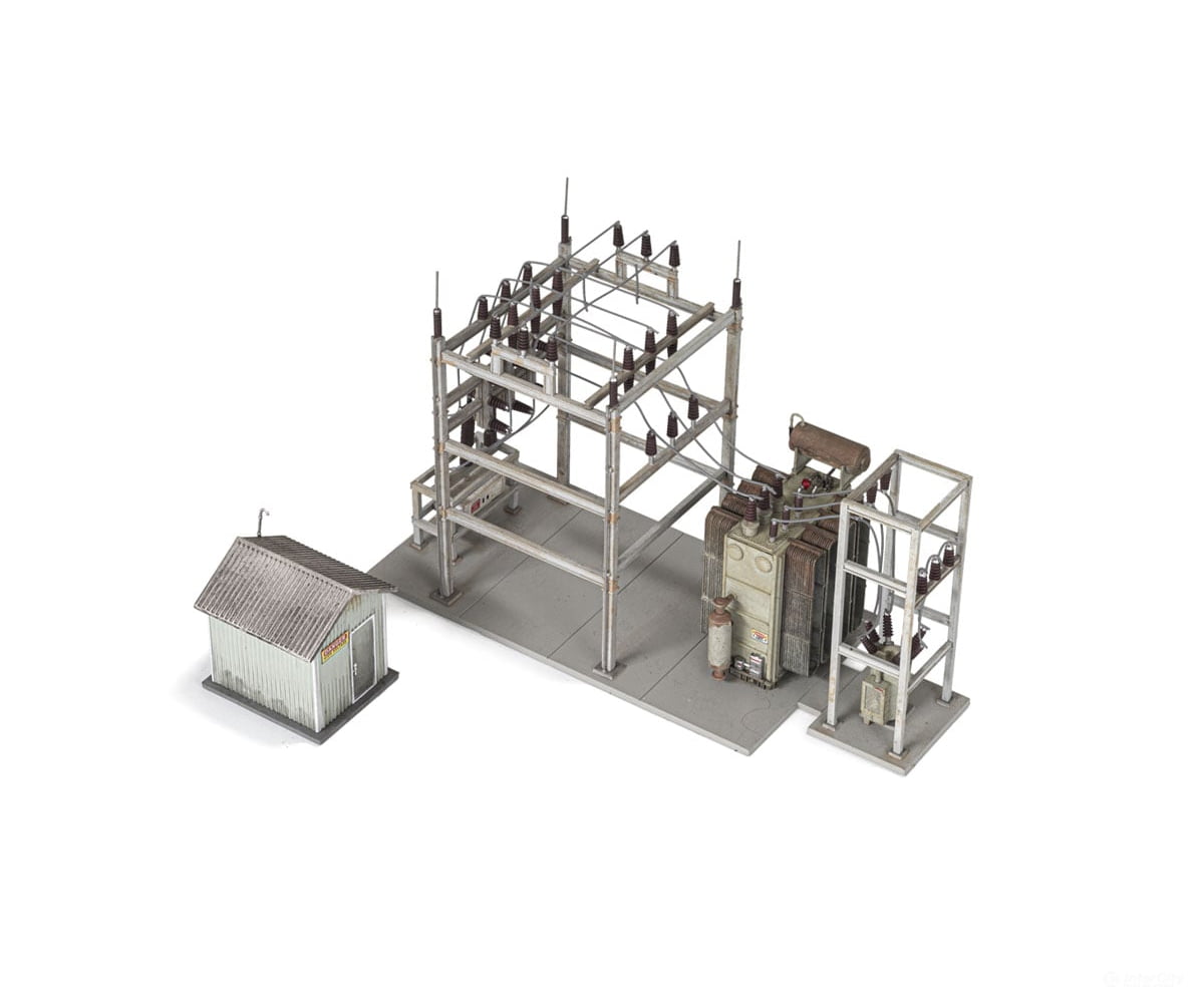 Woodland Scenics 2283 Substation (O) Scenery Details